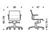 Схема Кресло ICF Office 2015 3695729 917 Современный / Скандинавский / Модерн