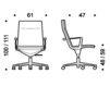 Схема Кресло ICF Office 2015 1973163 F29 Современный / Скандинавский / Модерн