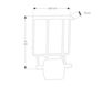Схема Держатель для туалетной бумаги GIANNI CIPI’ Srl Accessori da parete CP801 Прованс / Кантри / Средиземноморский