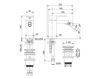 Схема Смеситель для биде Fima - Carlo Frattini Brick F3512CR Минимализм / Хай-тек