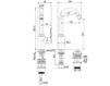 Схема Смеситель для раковины Fima - Carlo Frattini Matrix F3561CR Минимализм / Хай-тек