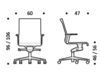 Схема Кресло ICF Office 2015 3693289 913 Современный / Скандинавский / Модерн