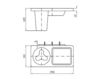 Схема Стакан для зубных щеток Zucchetti Kos Faraway ZAC903 Минимализм / Хай-тек