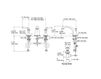 Схема Смеситель для раковины Devonshire Kohler 2015 K-394-4-CP Современный / Скандинавский / Модерн