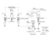 Схема Смеситель для раковины Forté Kohler 2015 K-10272-4A-CP Современный / Скандинавский / Модерн