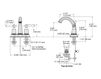 Схема Смеситель для раковины Kelston Kohler 2015 K-13490-4-BN Классический / Исторический / Английский