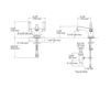 Схема Смеситель для раковины Bancroft Kohler 2015 K-10579-4P-BV Классический / Исторический / Английский