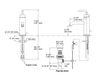 Схема Смеситель для раковины Purist Kohler 2015 K-14402-4A-BN Современный / Скандинавский / Модерн