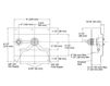 Схема Скрытая часть для смесителя Kohler 2015 K-307-K-NA Современный / Скандинавский / Модерн