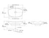 Схема Душевая штанга HydroRail Kohler 2015 K-45906-CP Современный / Скандинавский / Модерн