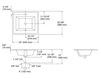 Схема Раковина накладная Impressions Kohler 2015 K-2777-1-G81 Современный / Скандинавский / Модерн