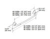 Схема Держатель для полотенец Forté Kohler 2015 K-11371-CP Современный / Скандинавский / Модерн