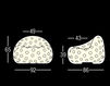 Схема Кресло AIRBALL  Plust LIGHTS 6284 A4182+ROSE Минимализм / Хай-тек