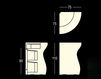 Схема Барная стойка BARTOLOMEO CORNER Plust LIGHTS 8278 A4182+YELLOW Минимализм / Хай-тек