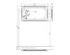 Схема Зеркало LA BELLE Villeroy & Boch Bathroom and Wellness A337 D5 00 Современный / Скандинавский / Модерн