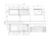Схема Тумба под раковину LEGATO Villeroy & Boch Bathroom and Wellness B111 00 Современный / Скандинавский / Модерн