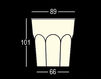 Схема Столик кофейный CUBALIBRE Plust LIGHTS 8296 A4182 Минимализм / Хай-тек
