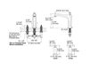 Схема Смеситель для ванны Margaux Kohler 2015 K-T16236-4-BV Современный / Скандинавский / Модерн