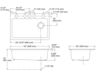 Схема Раковина встраиваемая Riverby Kohler 2015 K-5871-5UA3-G9 Современный / Скандинавский / Модерн