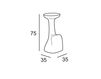 Схема Барный стул ARMILLARIA Plust FURNITURE 6249 69 Минимализм / Хай-тек