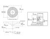Схема Раковина накладная Turnings Kohler 2015 K-2191-7 Современный / Скандинавский / Модерн