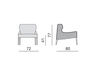 Схема Стул Piola Vittoria Frigerio by Frigerio Poltrone e Divani 2015 VF13400 Ар-деко / Ар-нуво / Американский