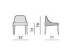 Схема Стул Poggi Vittoria Frigerio by Frigerio Poltrone e Divani 2015 VF11512 Ар-деко / Ар-нуво / Американский