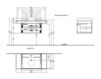 Схема Тумба под раковину 2MORROW Villeroy & Boch Bathroom and Wellness A738 0Z XX Современный / Скандинавский / Модерн