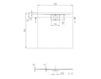 Схема Душевой поддон ARCHITECTURA METALRIM Villeroy & Boch Bathroom and Wellness UDA 9090 ARA 115V-XX Современный / Скандинавский / Модерн