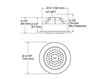 Схема Форсунка WaterTile Kohler 2015 K-8014-BV Современный / Скандинавский / Модерн