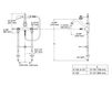 Схема Смеситель настенный Revival Kohler 2015 K-16210-4A-BN Современный / Скандинавский / Модерн