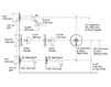 Схема Встраиваемый смеситель Purist Kohler 2015 K-T14423-4-SN Современный / Скандинавский / Модерн