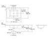 Схема Раковина накладная Impressions Kohler 2015 K-2779-8-G88 Современный / Скандинавский / Модерн