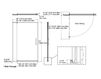 Схема Душевые шторки Revel Kohler 2015 K-707556-L-SHP Современный / Скандинавский / Модерн