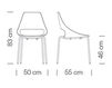 Схема Стул ECHO Metalmobil Light_Collection_2015 150 CR+BEIGE Современный / Скандинавский / Модерн