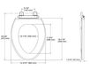 Схема Крышка для унитаза French Curve Kohler 2015 K-4713-0 Современный / Скандинавский / Модерн