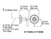 Схема Вентиль Bancroft Kohler 2015 K-T10595-4-2BZ Современный / Скандинавский / Модерн