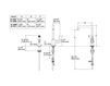 Схема Смеситель для кухни Purist Kohler 2015 K-7507-BL Современный / Скандинавский / Модерн