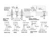 Схема Смеситель для ванны Memoirs Kohler 2015 K-T469-4V-BV Современный / Скандинавский / Модерн