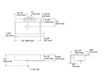 Схема Раковина встраиваемая Dickinson Kohler 2015 K-6546-4U-0 Современный / Скандинавский / Модерн