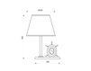 Схема Лампа настольная Laura Suardi srl Unipersonale  Lighting 2282.LP Современный / Скандинавский / Модерн
