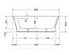 Схема Ванна Duravit 2015 700330 00 0 00 0000 Современный / Скандинавский / Модерн