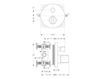 Схема Смеситель термостатический Jado Neon A5579AA Минимализм / Хай-тек