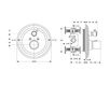 Схема Смеситель термостатический Jado Retro A5466AA Минимализм / Хай-тек