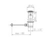 Схема Донный клапан Jado Lighthouse H3699AA Минимализм / Хай-тек