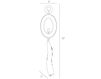 Схема Бра Aramis  Arteriors Home  LIGHTING DD42614 Современный / Скандинавский / Модерн