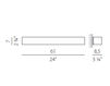 Схема Светильник настенный TOY Panzeri Carlo  2015 A1639.60 Минимализм / Хай-тек