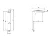 Схема Смеситель для раковины IB Rubinetterie s.p.a. BAGNO K2202 Современный / Скандинавский / Модерн