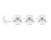 Схема Кровать Goldendream Inedito I PALAZZI DI MORFEO GOL160 WS Лофт / Фьюжн / Винтаж / Ретро