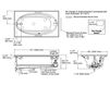 Схема Ванна гидромассажная Windward Kohler 2015 K-1114-GLF-0 Современный / Скандинавский / Модерн